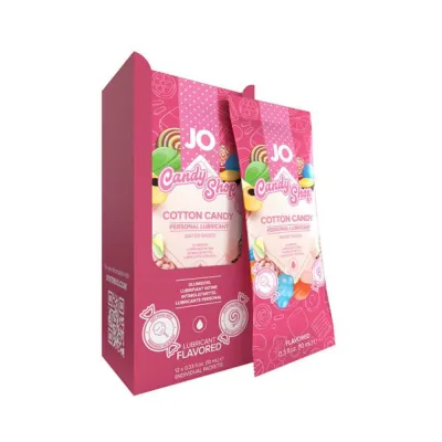 Jo Candy Shop Cotton Candy 12 foil Pack 10 Ml
