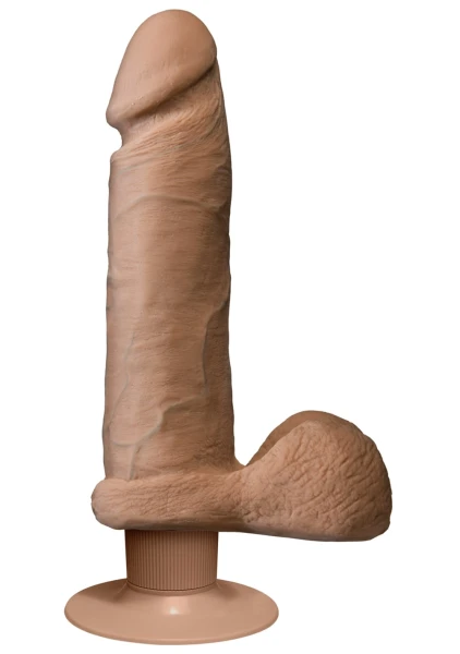 Realistic Cock - UR3 Ultraskyn Vibrating 8 inch Black