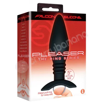 Falcon Pleaser Black Butt Plug