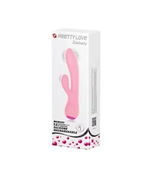 Zack Rabbit Vibrator - Pink - 7 Inch — image 16 of 16