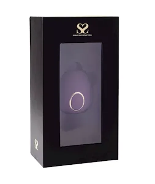Share Satisfaction Dana Clitoral Stimulator - Purple - 2.9 Inch — image 7 of 10