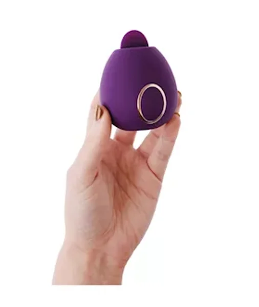 Share Satisfaction Dana Clitoral Stimulator - Purple - 2.9 Inch — image 8 of 10
