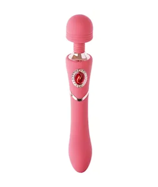 Share Satisfaction Sana Luxury Gemmed Wand - Pink - 9.5 Inch — image 9 of 10