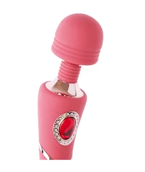 Share Satisfaction Sana Luxury Gemmed Wand - Pink - 9.5 Inch — image 10 of 10