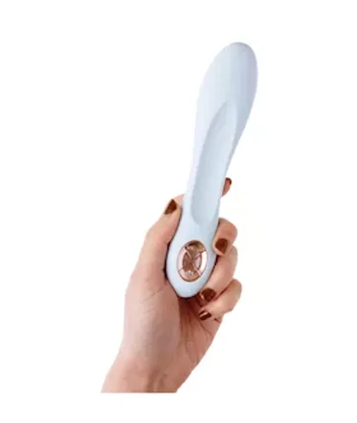 Share Satisfaction Pinta Luxury Vibrator - Blue - 6.6 Inch — image 8 of 10