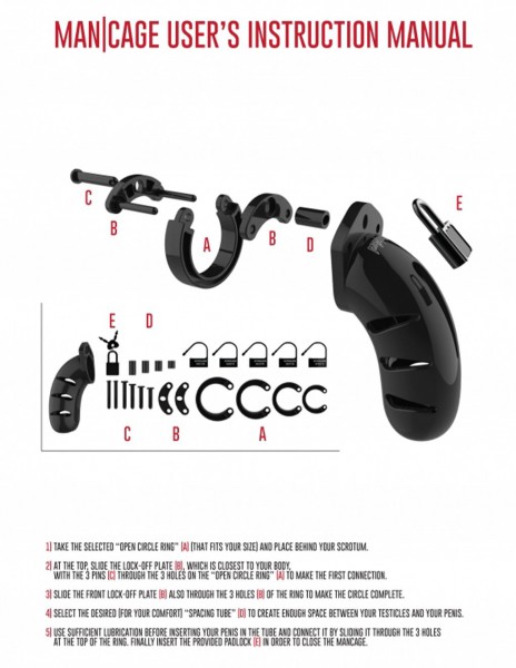 Model 9 Silicone 5.3" Cock Cage — image 2 of 4
