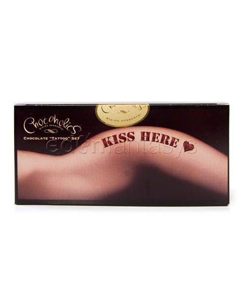 Chocolate tattoo set