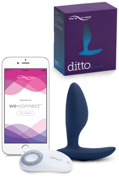 We-Vibe Ditto 3.5" Vibrating Butt Plug With Remote & App