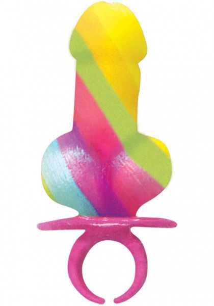 Rainbow Cock Ring Pop Lolly