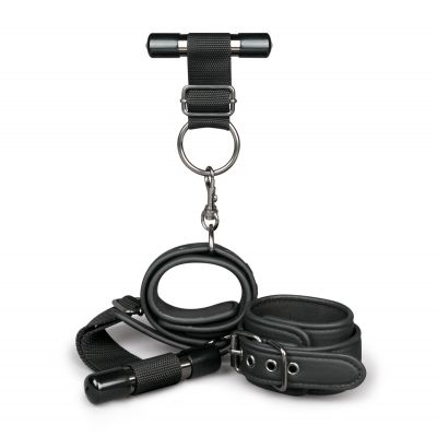 Over the Door Wrist Cuffs Black
