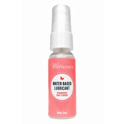 Wild Secrets Strawberry Kiwi Water Based Flavoured Lubricant 30ml