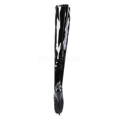 BALLET 3000 7 Spike Heel Ballet Thigh Boots