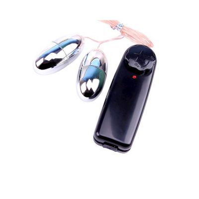 Powerful Dual Egg Bullet Vibe Black