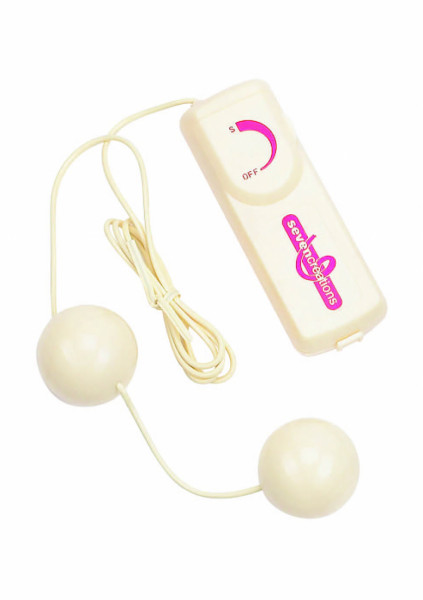 Vibrating Balls - White - Egg Sex Toy