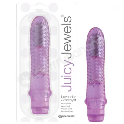 Juicy Jewels Lavender Amethyst Vibrator