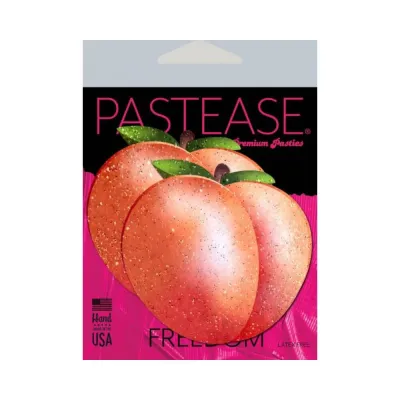 Pastease Peach Fuzzy Sparkling Georgia Peaches Nipple Pasties