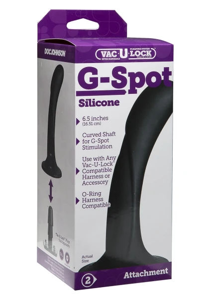 Vac-U-Lock™ - G-Spot Silicone - Black