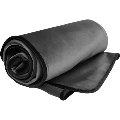 Fascinator Travel Throw Moisture Proof Sensual Blanket Microvelvet Platinum 53 x 36