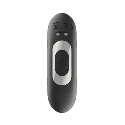 Amore Dual Vibrating Ring With Remote Control Black