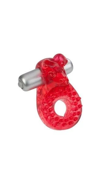 Couples Raging Bull Red Vibrating Ring