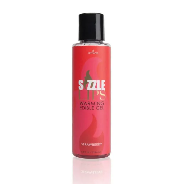 Sizzle Lips Edible Warming Gel