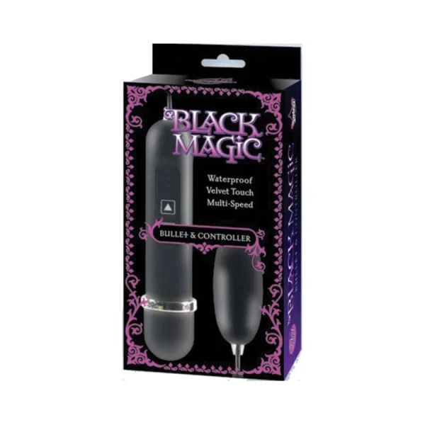 Black Magic Bullet Vibrator & Controller