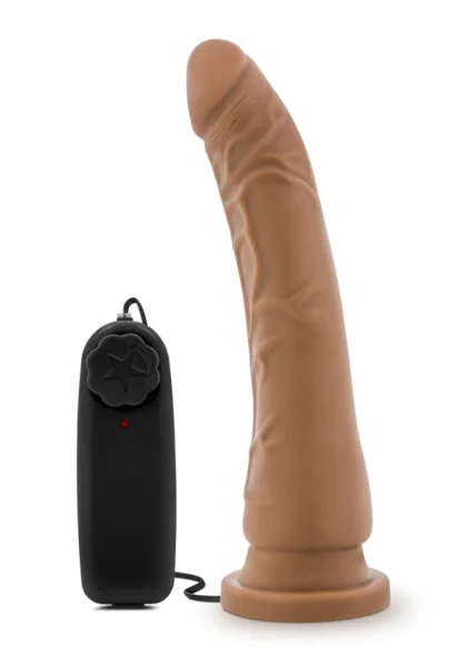 Dr. Skin - 8.5" Vibrating Realistic Cock With Suction Cup
