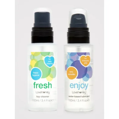 Lovehoney Sex Toy Care Kit 2 Piece 100ml