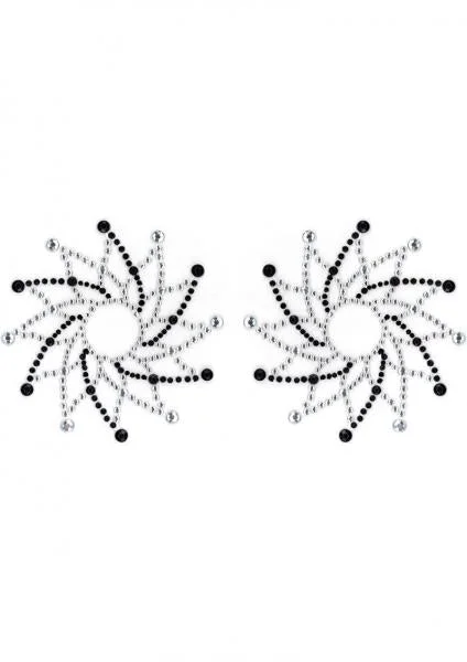 Crystal Sun Black Diamond Pasties — image 3 of 4