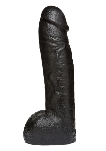 Doc Johnson Vac-U-Lock Realistic Hung 12" Cock - CodeBlack