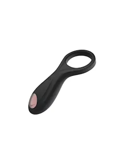 Vibro C-ring With Clitoral Stimulator - Black — image 7 of 10
