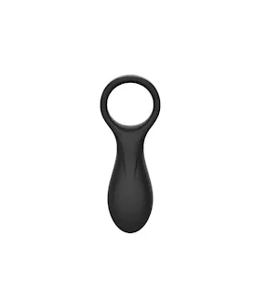 Vibro C-ring With Clitoral Stimulator - Black — image 9 of 10