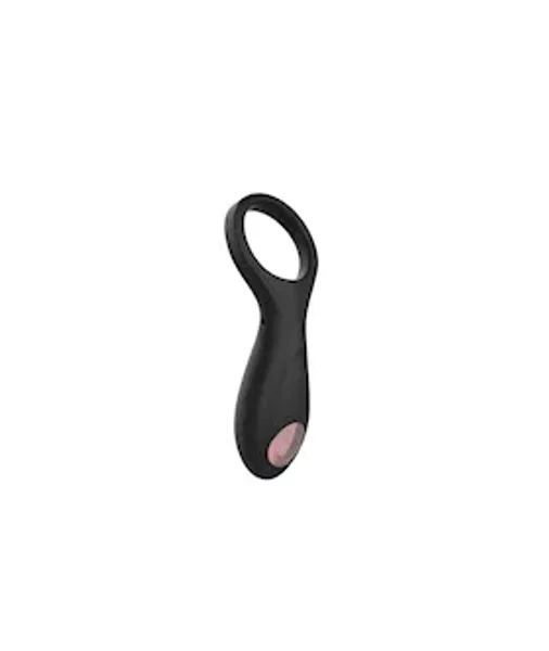 Vibro C-ring With Clitoral Stimulator - Black — image 10 of 10