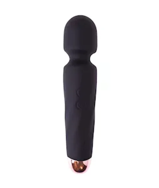 Share Satisfaction Intentions Wand Vibrator - Black - 7.7 Inch — image 3 of 4