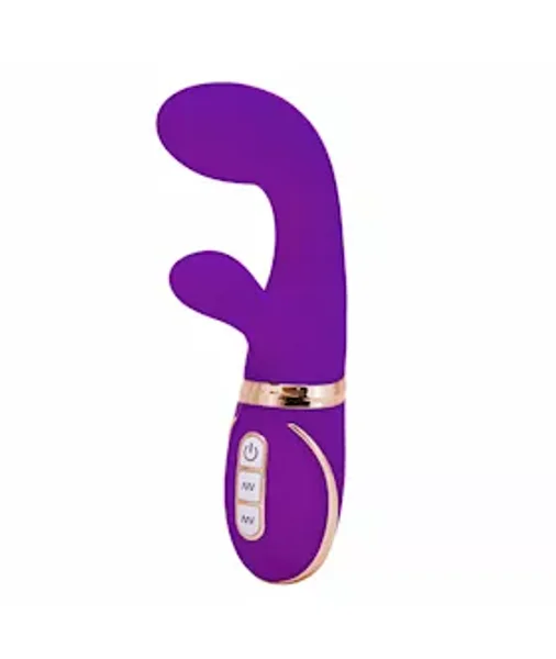 Seven Creations Vibe Couture Rechargeable Ravish Vibrator - Purple - 6.5 Inches — image 2 of 2