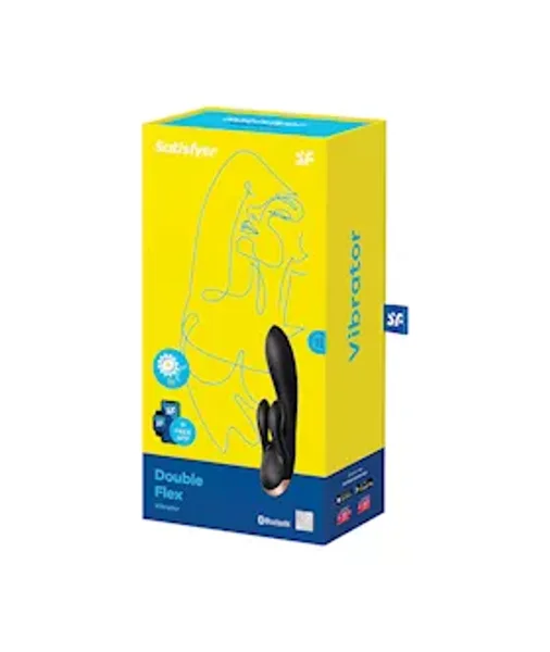 Satisfyer Double Flex - Black - 7.9 Inch — image 7 of 7