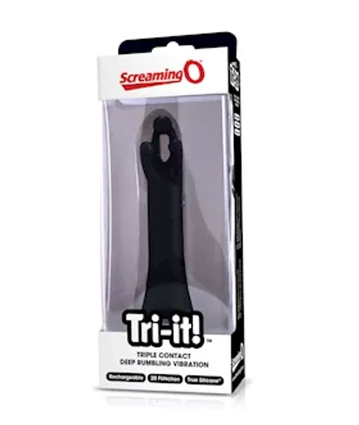 Charged Tri-it Vibrator - Black — image 12 of 12