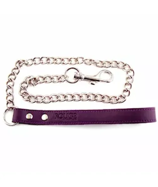 Rouge Leather Lead - Purple — image 2 of 2