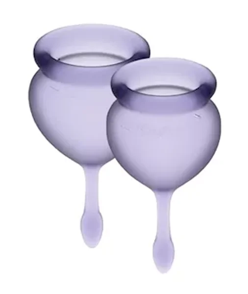 Satisfyer Feel Good Menstrual Cup - Purple — image 4 of 5
