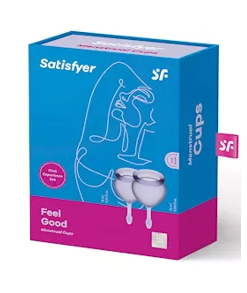 Satisfyer Feel Good Menstrual Cup - Purple — image 5 of 5