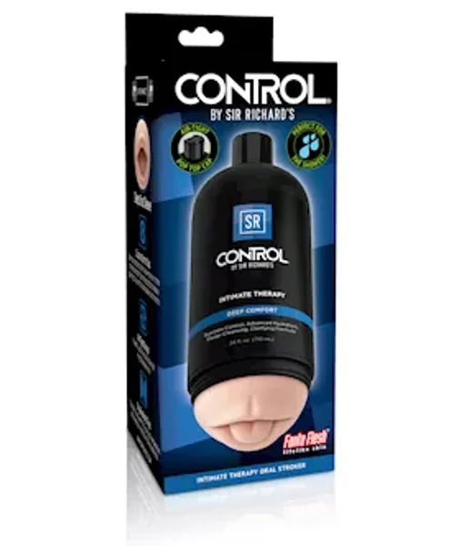 Sir Richards Control Intimate Therapy Oral Stroker - Flesh — image 8 of 12