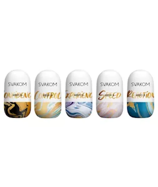 Hedy X Mixed Masturbators - Set Of 5 — image 2 of 4
