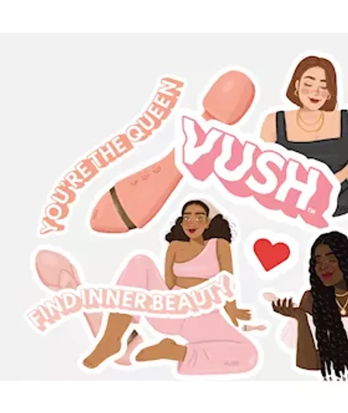 Vush Stick With Us Sticker Sheet — image 4 of 5
