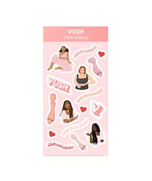 Vush Stick With Us Sticker Sheet — image 2 of 5
