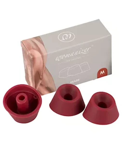 Womanizer Duo Replacement Caps - Red — image 4 of 4