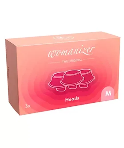 Womanizer Heads Pack - 3 Set - Medium - Pink - Medium — image 11 of 12