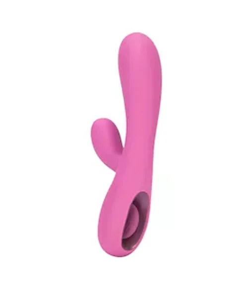 Ultrazone Tease 6x Rabbit Style Silicone Vibe - Pink — image 5 of 6