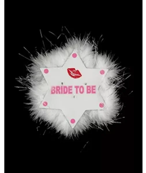 Flashing Bride To Be Star Brooch — image 2 of 2