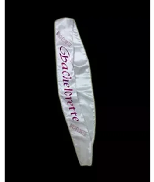 Bachelorette Sash - White — image 2 of 2