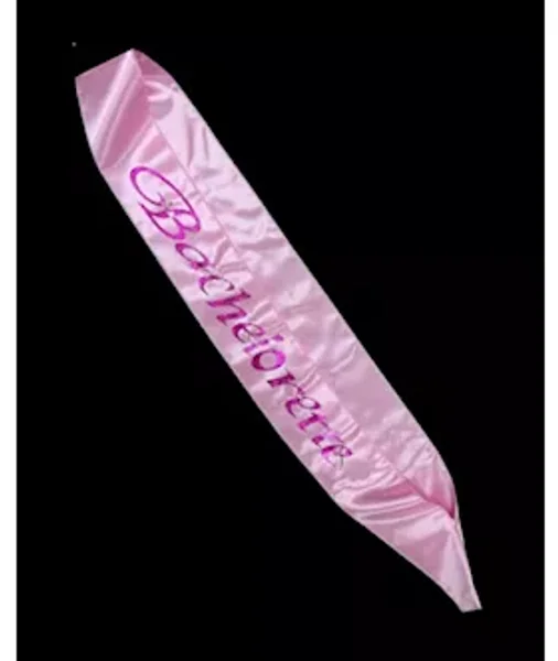 Flashing Bachelorette Sash- - Pink — image 2 of 2